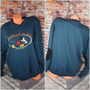 Vtg 80s Mickey & Co Large Sweatshirt Mickey Shirt